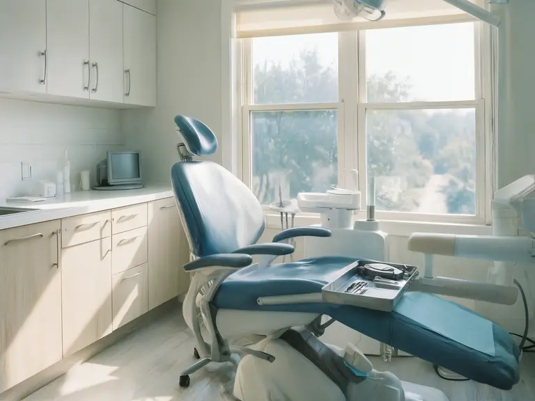 Modern medical office interior