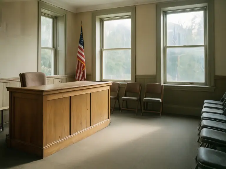 Municipal government building interior