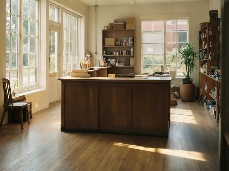 Modern small business office